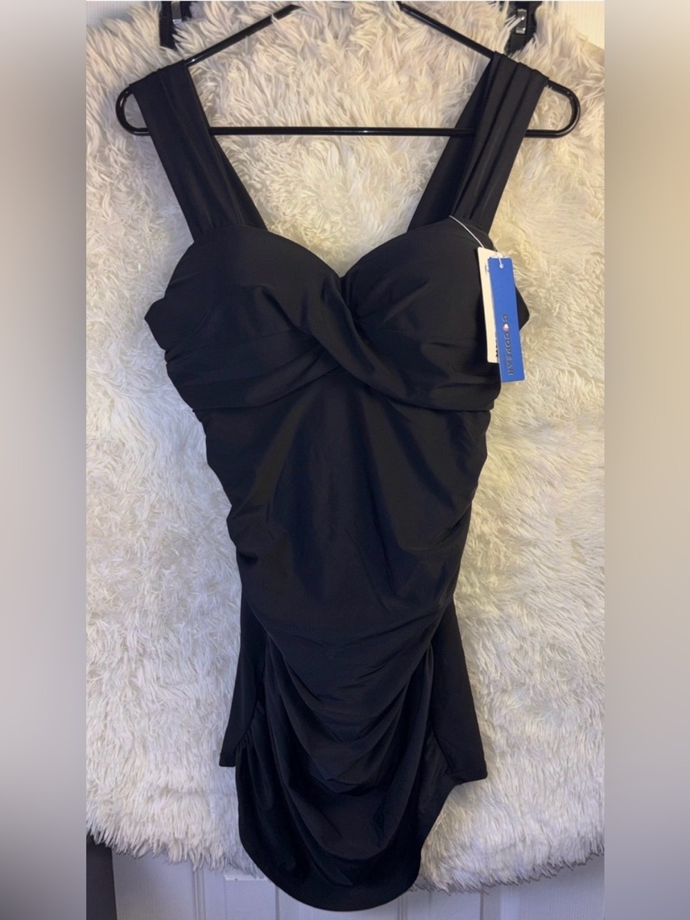 Copear Women's Black One-Piece Swimsuit